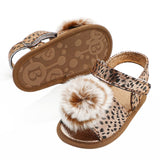 Leopard Baby Sandals