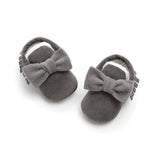 Mini Bow Baby Moccasin