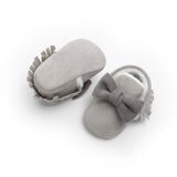 Mini Bow Baby Moccasin