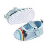 Shiny Rainbow Baby Sandals