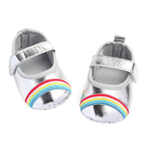 Shiny Rainbow Baby Sandals