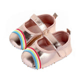 Shiny Rainbow Baby Sandals
