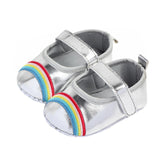 Shiny Rainbow Baby Sandals